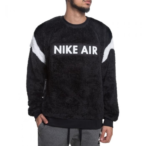 Nike Air Fleece Y2K Embroidered Logo Tags distressed Vintage Size XL - Picture 7 of 8